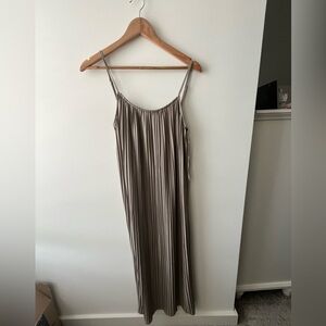 Miou Muse Long Grey Dress